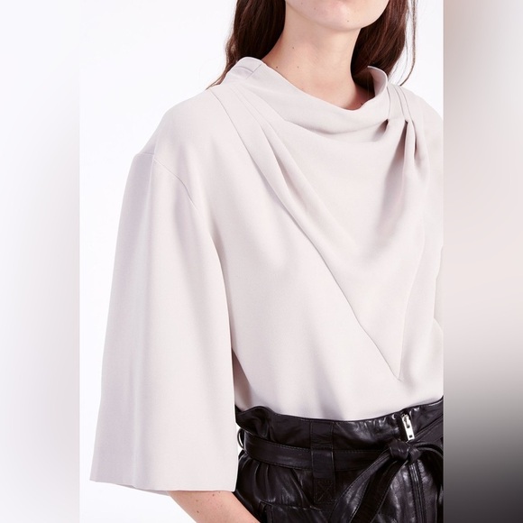 Iro sleep top size 36 or 4 cowl French $280 - Picture 9 of 11